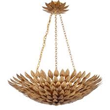 Crystorama Lighting Group Broche Antique Gold Six Light Gold Leaf Pendant Chandelier 517 Ga Bellacor Gold Pendant Lighting Gold Leaf Pendant Antiqued Gold Pendant