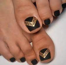I did a beautiful floral toe nail art design on dark brown painted toe nail. Acrylic Toe Nails On Dark Skin Novocom Top