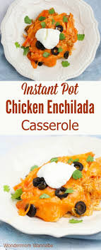 This Instant Pot Chicken Enchilada Casserole Is One Of The Few Dinners My Whole Instant Pot Dinner Recipes Easy Instant Pot Recipes Instant Pot Recipes Chicken