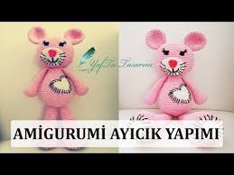 Orgu Oyuncak Amigurumi Ayicik Kafa Yapimi Crochet Bear Head With English Subtitle Youtube Ayicik Oyuncak Amigurumi