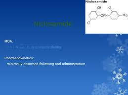 Niclosamide is used to treat broad or fish tapeworm, dwarf tapeworm, and beef tapeworm infections. Infectious Disease Part Ii Ppt Download