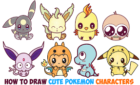 Using soft pastel and other art materials. Draw Pokemon Characters Novocom Top