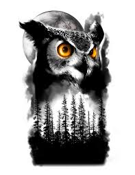 If you love owls, then you should consider an owl tattoo. Owl And Tree Half Sleeve Tattoo Design On Behance