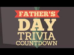 This year, father's day is going to look a little different for many, particularly for folks who are sheltering in place — or who don't live near — their families. Fathers Day Trivia Countdown James Grocho Worshiphouse Media