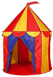 Amazon Com 1 X Red Floor Circus Tent Indoor Children Play House Outdoor Kids Castle By Poco Divo Toys Ga Kids Play Tent Kids Playhouse Outdoors Kids Castle