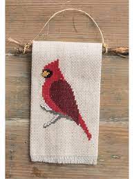 Browse through various counted cross stitch patterns and ideas suiting your home decor or for gift ideas! Counted Cross Stitch Patterns Winter Cardinal Cross Stitch Pattern
