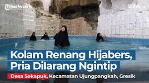 Pilihan kolam renang di gresik yang menarik untuk dikunjungi 1. Laki Laki Dilarang Masuk Kolam Renang Khusus Hijabers Di Setigi Gresik Bernuansa Alam Eksotik Youtube
