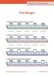 Check spelling or type a new query. Belajar Anak Pola Bilangan Math For Kids Worksheets For Kids Learning Methods