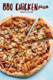 Homemade Bbq Chicken Pizza Recipe Budget Bytes Chicken Pizza Recipes Bbq Chicken Pizza Recipe Bbq Chicken Pizza