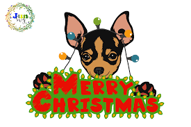 All puppy scrapbook file cute clipart files silhouette cricut pazzles free svgs cuts clip digital scrapbooking baby firefighter cutting monogram. Christmas Dog Vector Clipart Graphic By Jun Svg Creative Fabrica