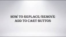 Shopify: How To Replace Add to Cart Button with Email Link - YouTube