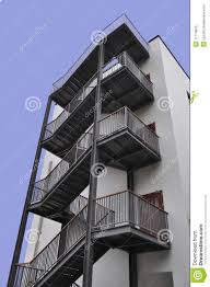 5 x 0.55m = 2.75m width each stair c = horizontal exit, persons per unit = 100 371 pax / 100 = 3.71, 4.0 x 0.55m = 2.20 m min width for lobby c. Emergency Exit Stairs Royalty Free Stock Photo Image 17774045 Stairs Stairs Architecture Modern Stairs