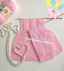 Cift Pirinc Orgu Modeli Ile Bebek Yelegi Yapilisi Orgu Bebek Bebek Yelek