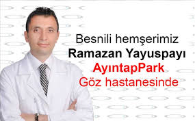 Goz Doktoru Ramazan Yayuspayi Ayintap Park Goz Hastanesinde