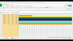 google sheets gantt chart