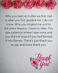 Before we think of sending our beloved teachers a thank you message, we need. Thank You Teacher Messages Quotes From Students And Parents The Right Messages