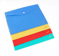 Foska Solid Color PP Buckle File Pocket - File, File Folder ...