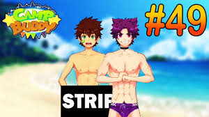 Stripped On The Beach With The Boys | Camp Buddy Parts 49 (Hiro Path) -  YouTube