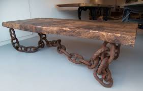 Antique Boat Chain Table Metal Furniture Rustic Furniture Diy Furniture