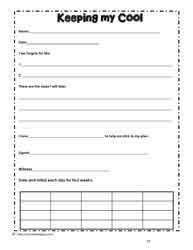 anger management also in google apps worksheets
