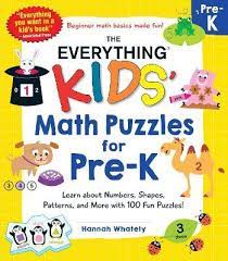 After the huge success of our kids puzzle games and 1000+ positive reviews from parents, we got busy and made an extra large, mega, jumbo pack of all the . The Everything Kids Math Puzzles For Pre K Hannah Whately 9781507216125