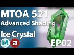 mayaのarnoldでリアルなクリスタルの質感を付けていくチュートリアル動画が公開されています 是非参考にし crystals