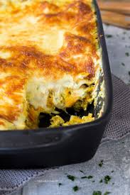 Kurbis Lasagne Mit Salsiccia Rezept Rezepte Essen Lasagne