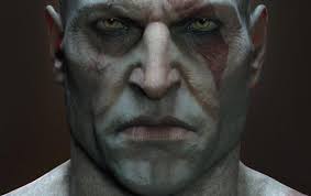 Closeup Of Clean Shaven Kratos From God Of War Ps4 Will Give You A Nightmare Kratos god of war 4 2018 makeup. clean shaven kratos from god of war ps4