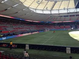 Bc Place Section 229 Row F Seat 1 Vancouver Whitecaps