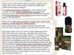 Harus diingat bahawa mushtanir ini kaya dengan bahan antiseptik semulajadi dari herba terpilih. Testimoni Mustanir Dan Jamu Ratu Malaya Tmn Melawati Facebook