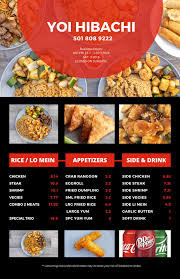 Yoi Hibachi Food Truck — Japanese restaurant food truck in Vilonia, Arkansas