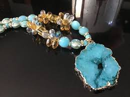 Ahad/minggu, 8 agustus 2021bersama muntari's family semarang Blue Turquoise Pendant Necklace Crystals And Turquoise Pendant Etsy Turquoise Pendant Turquoise Pendant Necklace Beaded Jewelry