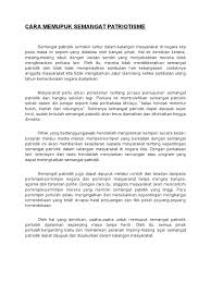 Dalam kamus ini, patriotisme diartikan sebagai sikap dan semangat yang sangat cinta kepada tanah air sehingga berani berkorban jika diperlukan oleh semoga dengan pembahasan ini, kita semakin memahami makna nasionalisme dan patriotisme yang sebenarnya. Cara Memupuk Semangat Patriotisme