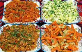 تحضير سلطات مغربية متنوعة سهلة ولذيذة food chicken meat