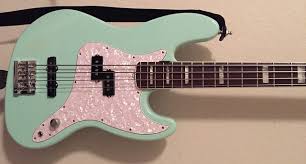 It is the mark hoppus jazz bass this is a totally awesome bass. The Official Mark Hoppus Signature Owners Club