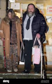 Lynda and Wayne Rickard outside Reading Crown Court where they are accused  of murdering James Anthony Sootheran, 59, at his home in the village of  South Newington, Oxfordshire in 2014 Stock Photo