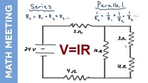 Parts of a simple (series) circuit. Circuit Analysis Solving Current And Voltage For Every Resistor Youtube