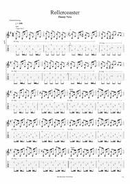 In seiner heimat holland ist „roller coaster längst ein hit: Roller Coaster Danny Vera By Danny Vera Digital Sheet Music For Individual Part Tablature Download Print S0 853575 Sheet Music Plus