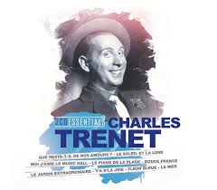 Charles Trenet Queresteildenosamours Lesoleiletlalune Moijaimelemusichall Lepianodelaplage Doucefrance Lejardinextra Charles Trenet Plage Fleurs Bleues