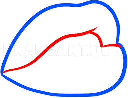 Trust us on this one: How To Draw A Glitter Tattoo Glitter Lips Coloring Page Trace Drawing