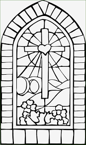 Unusual Stained Glass Window Template In 2020 In 2020 Bible Coloring Pages Easter Coloring Pages Easter Sunday School