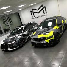 Novosti Car Wrap Audi Cars Camo Car