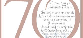 Cadeau D Anniversaire Pour Un Homme De 70 Ans Fresh Texte Humoristique Invitation Anniversaire 70 Ans Existeo