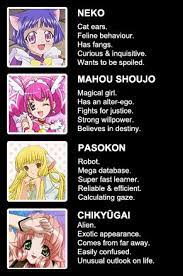 These character archetypes appear in every anime, though the more complex characters will often fit into more than one category. Anime Girl Archetypes Novocom Top