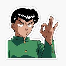March awakening how to draw hands museum angel tattoo art prints color yuyu hakusho art. Yusuke Urameshi Gifts Merchandise Redbubble