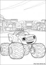 Coloriage a imprimer voiture pdf is important information accompanied by photo and hd pictures don't forget to bookmark coloriage a imprimer voiture pdf using ctrl + d (pc) or command + d. Coloriage Blaze Et Les Monster Machines Choisis Tes Coloriages Blaze Et Les Monster Machines Sur Coloriez Com