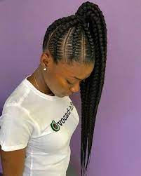 2019 Attractive 8 Feed In Braids Ponytail For Women Attractive Braids Ponytail Women New Feed In Braids Ponytail Feed In Braids Hairstyles Hair Styles