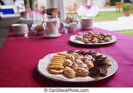 For starters, you'll love the delicious. Italian Pastries On A Table Set For Breakfast Canstock