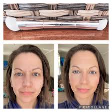 Before and after Cheetah HAC plus bronzer tutorial