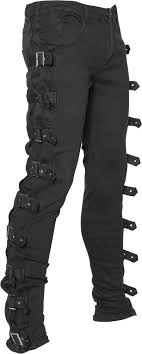 Bke Jeans Size Chart Mens Raven Sdl Black Denim Pants With Metal Buckles Mens Pants Fashion Buckle Pants Fashion Pants